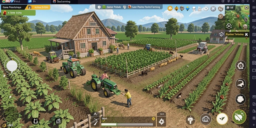 Gameplay bertani yang seru dan interaktif di 567TV.