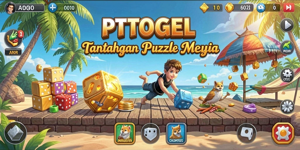 Tampilan gameplay seru dan menantang di PTTOGEL.