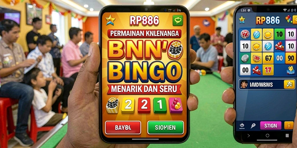 Screenshot permainan RP886 menampilkan suasana seru bermain Bingo.