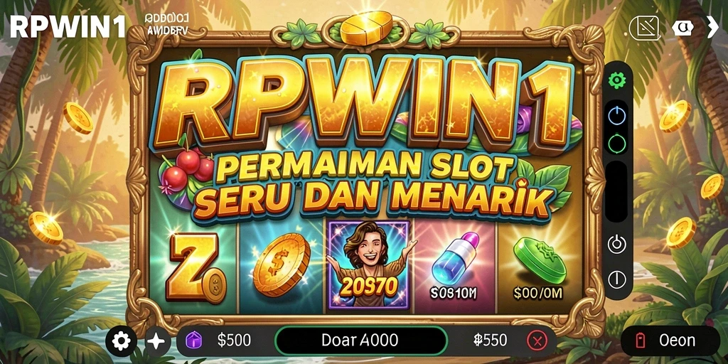 Tampilan gameplay RPWIN1 yang menarik dan penuh warna.